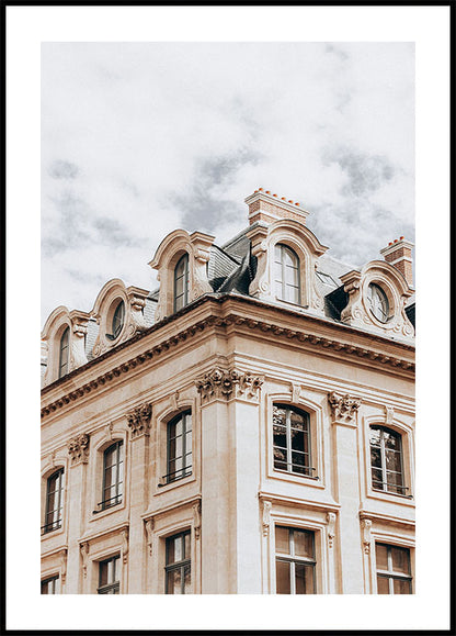 Classic Building in Paris Plakat