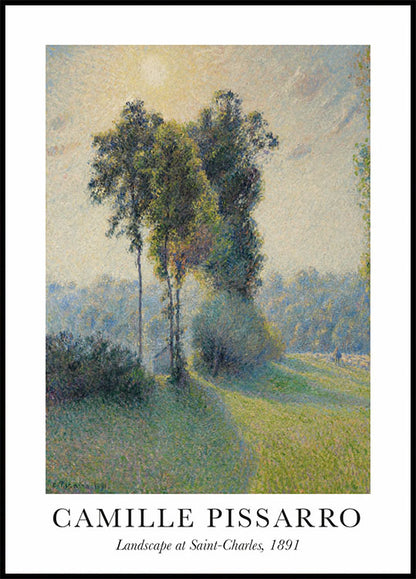 Pissarro Saint-Charles Plakat