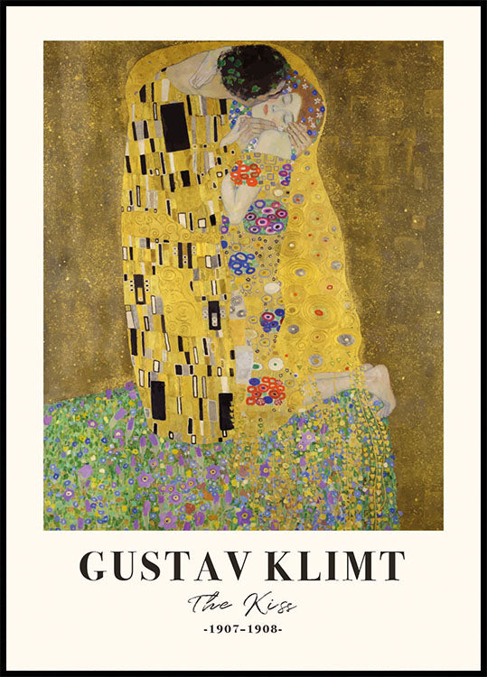 Intimate Embrace by Klimt PlakatPlakat