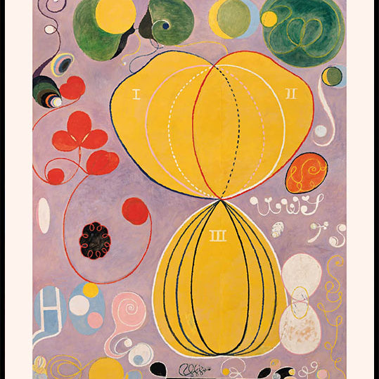 The Ten Largest, No. 7, Adulthood by Hilma af Klint Plakat