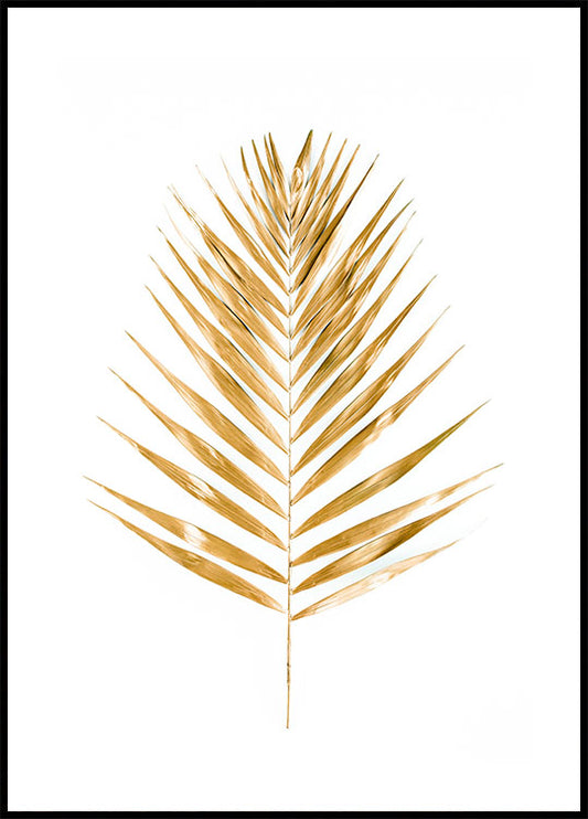 Golden Leaf Plakat