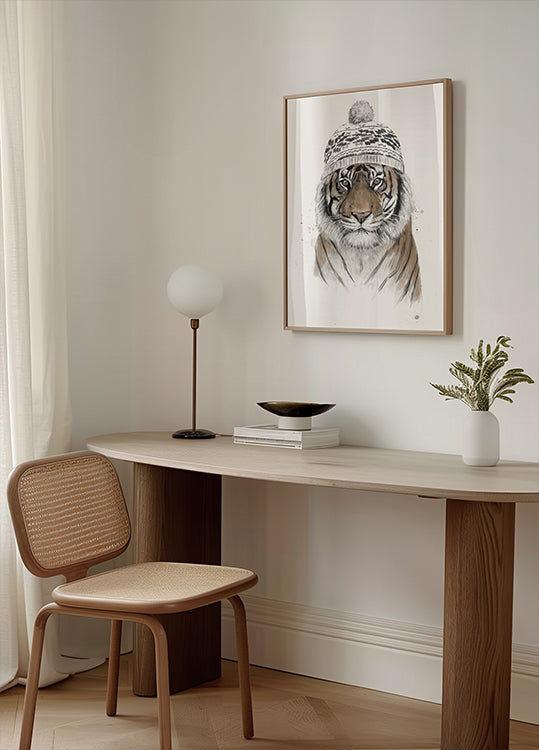 Siberian tiger Plakat