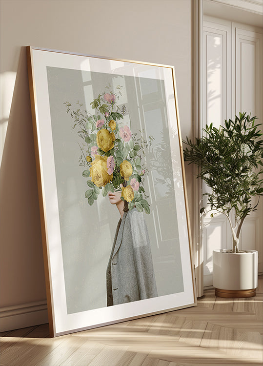 Yellow bouquet Plakat
