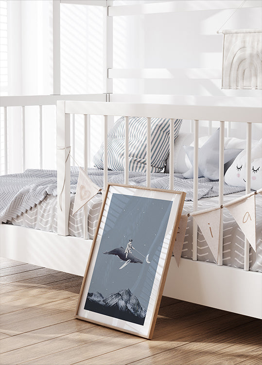 Aim for the moon Plakat