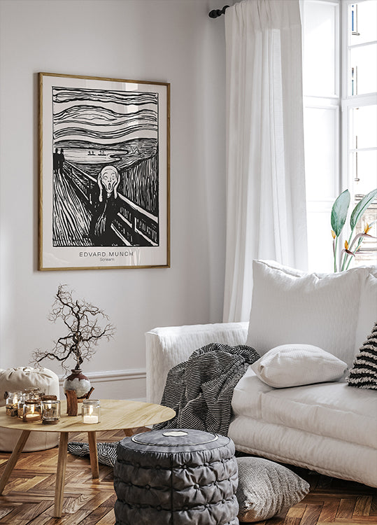 Scream, Edvard Munch Plakat