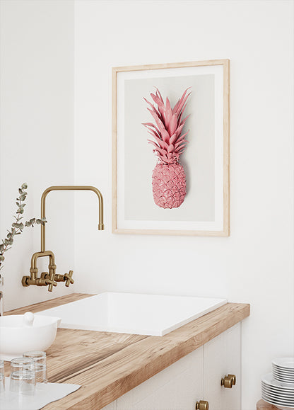 Pink Pineapple Plakat