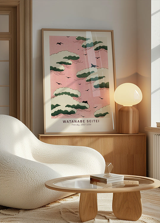 Pink Sky Japanese, Watanabe Seitei Plakat