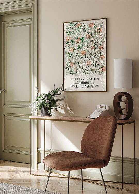 William Morris Jasmine Pattern Plakat