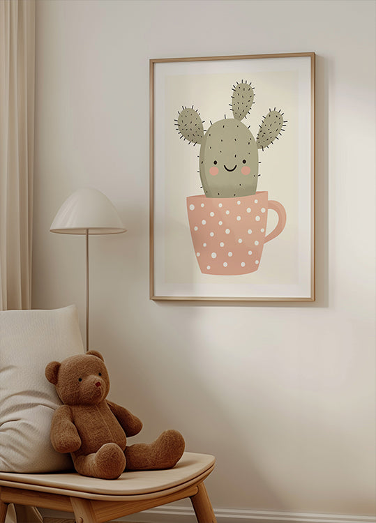 Smiling Cactus Plakat