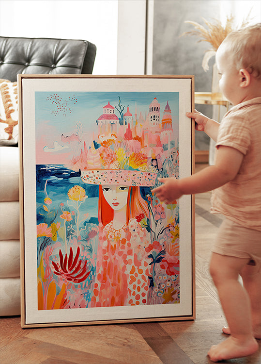 Dream Garden Girl Plakat