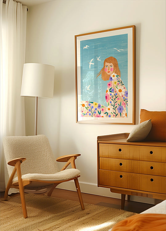 Floral Breeze Plakat