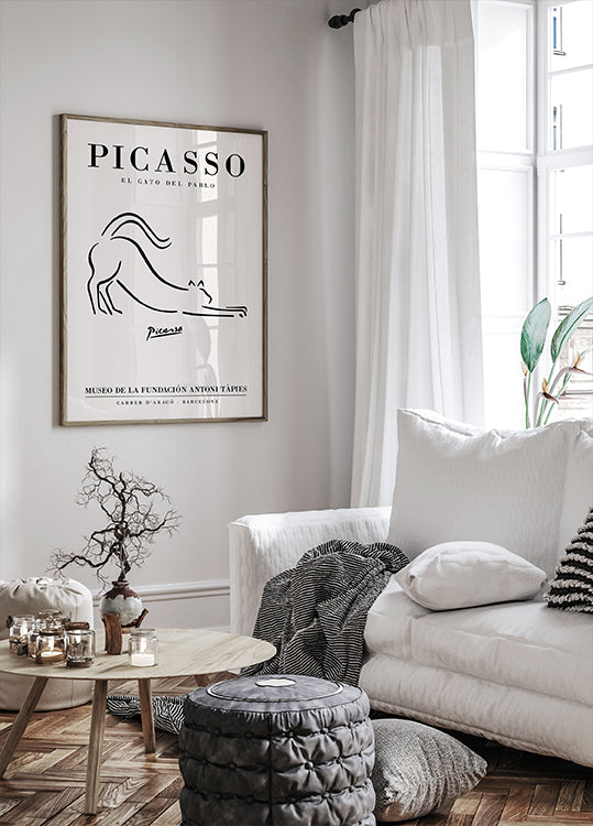 Pablo Picasso El Gato Plakat