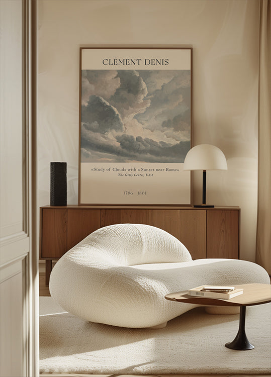 Clément Denis Cloud Study Plakat
