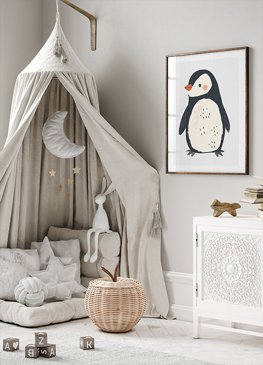 Cute Penguin Plakat