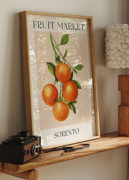 Fruit Market Sorento Poster