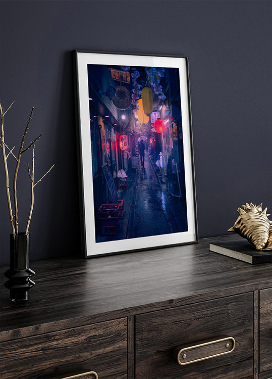 Tokyo Blue Rain Plakat