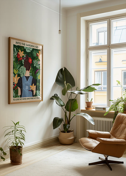 Into the Garden Standard Wall Art Plakat