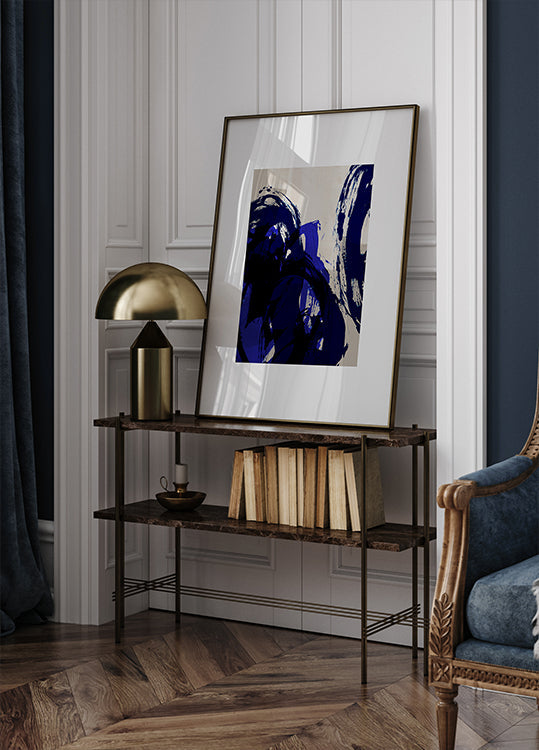 Abstract Brush Strokes 20 Plakat