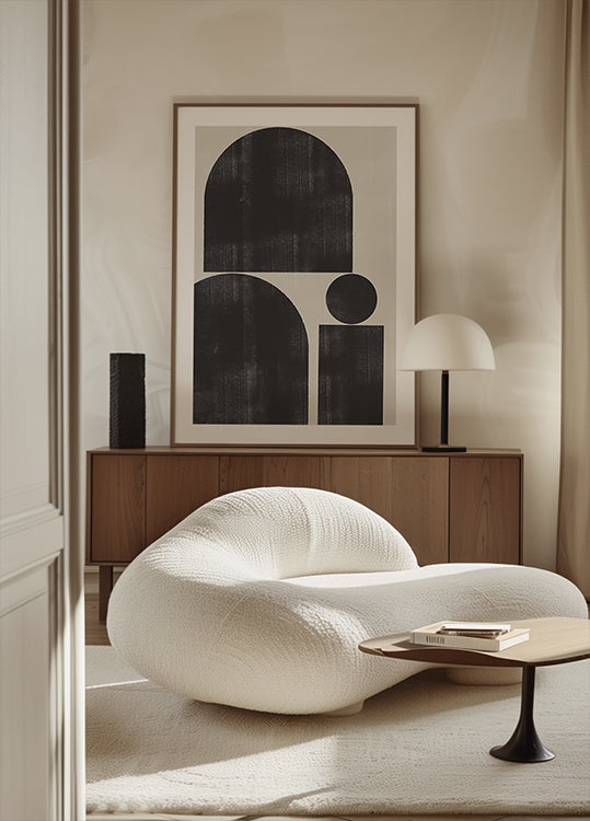 Geometric Silence Plakat