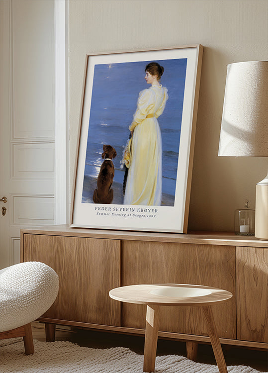Summer Evening at Skagen, Peder Severin Krøyer Plakat