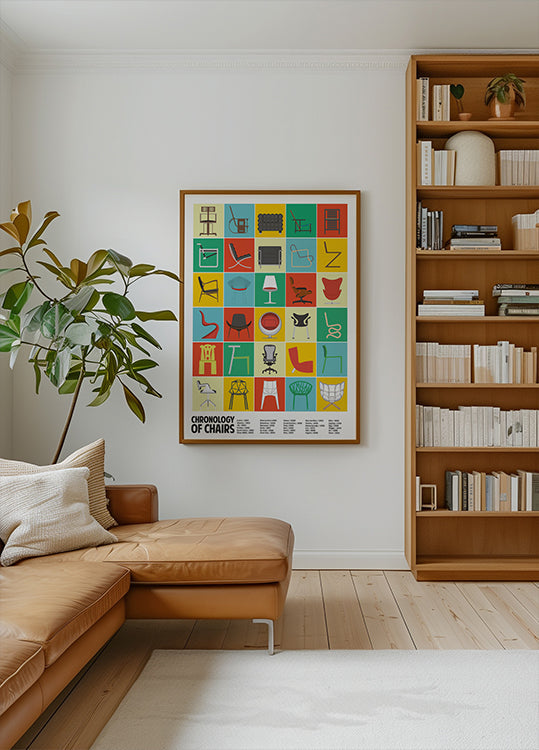 A Chronology of Chairs Plakat