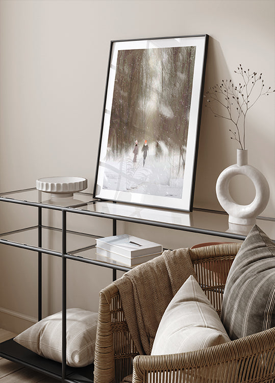 Enjoy the winter Plakat