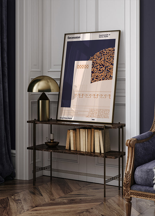 Secession Cream Plakat