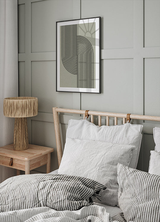 Curved Symmetry Plakat