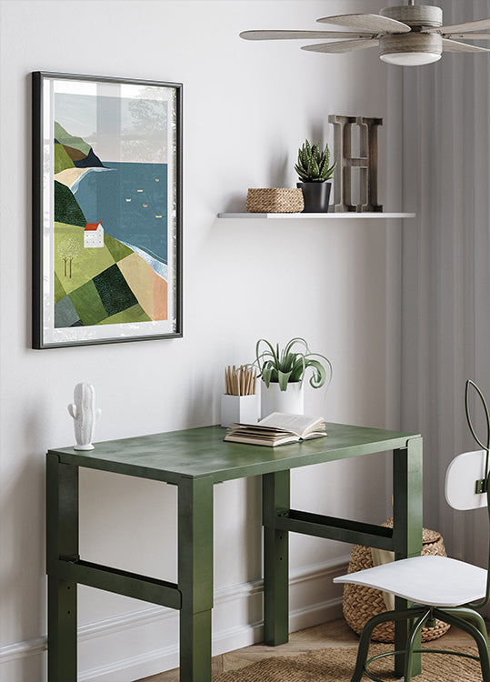 House on the Cliff Plakat