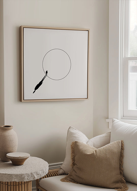 Walking the circle! Plakat