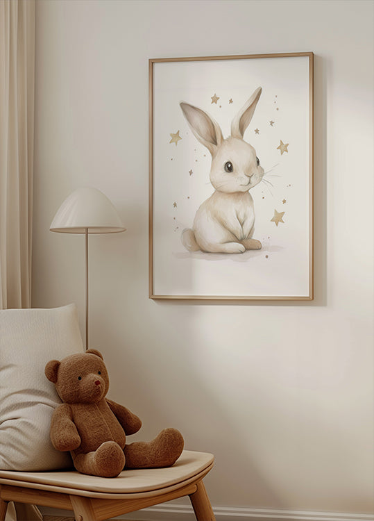 Cute Bunny Plakat