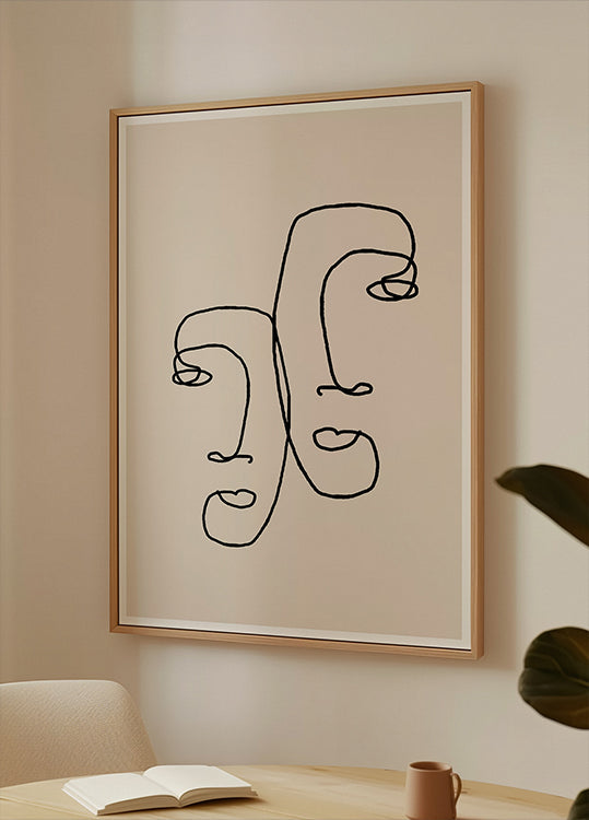 Curved Reflections Plakat