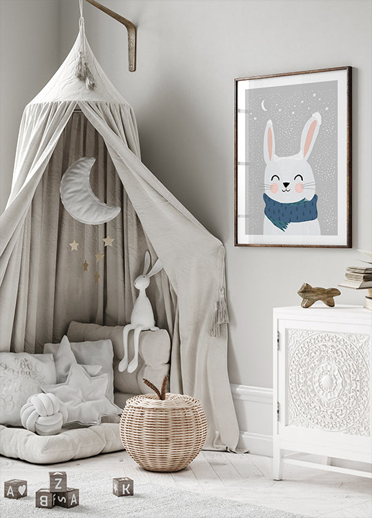 Winter Bunny Bliss Plakat