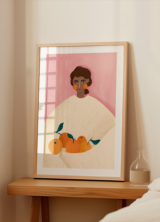 The Woman With the Oranges Plakat