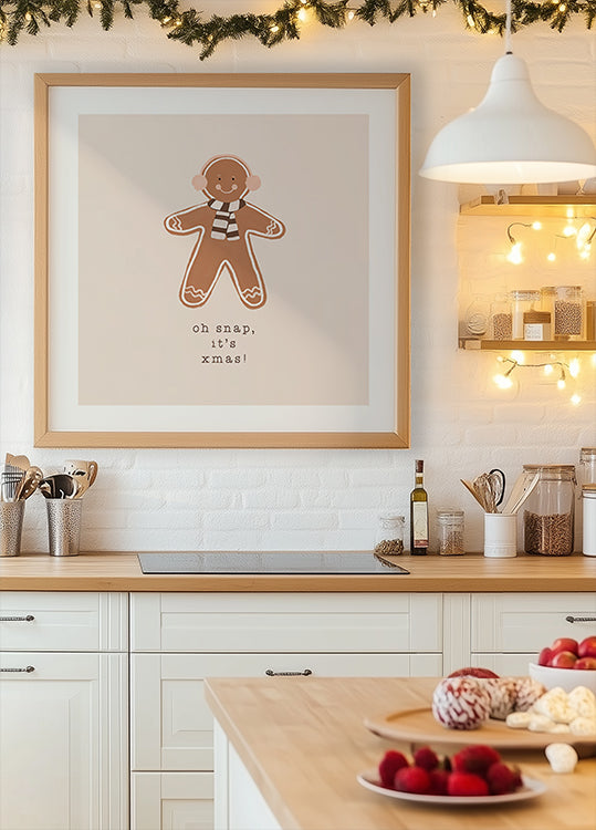 Oh Snap It's Xmas Plakat