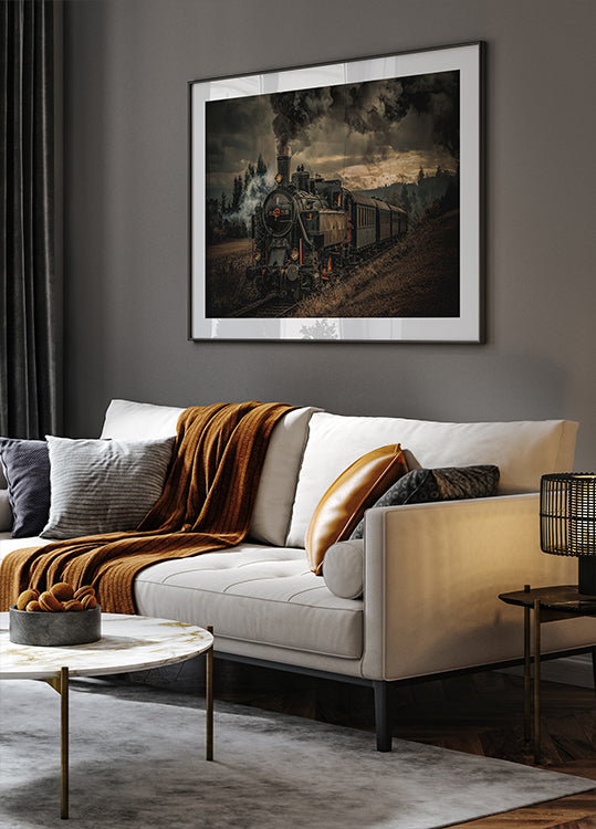 Gold digger train Plakat