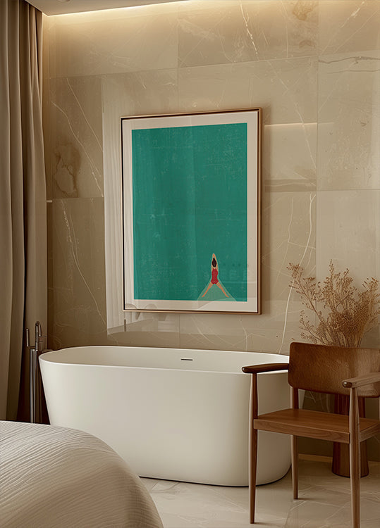 Open Water (brunette) Plakat