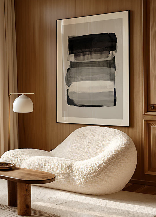 Abstract Brush Strokes 79 Plakat