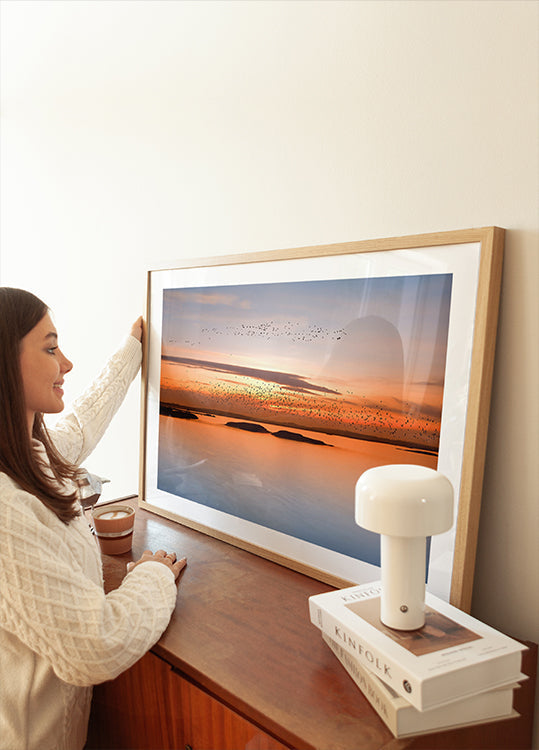 By sunset Plakat