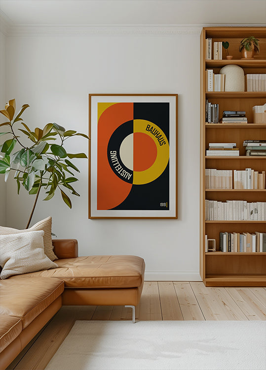 Bauhaus Color Shapes No.1 Plakat