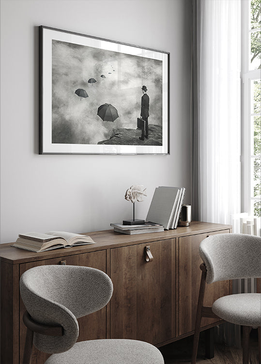 The Road Less Traveled Plakat