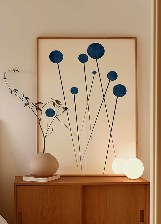 Wild Blueberries Plakat