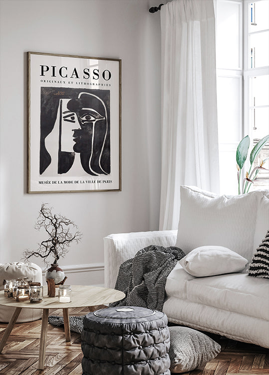 The Kiss by Pablo Picasso Plakat