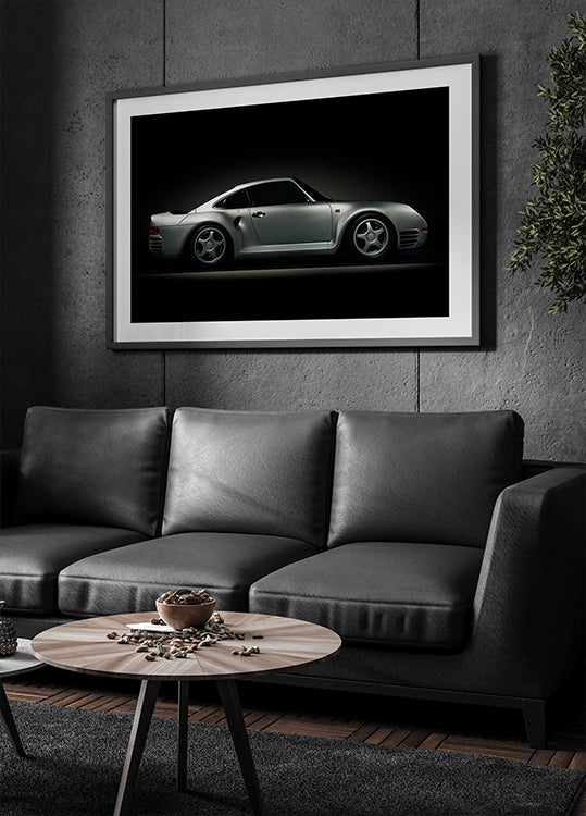 Porsche 959 Plakat