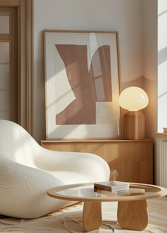 Earth Tones Harmony Plakat