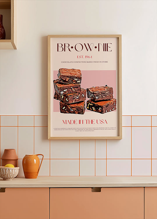 Choco Brownies Delight Plakat