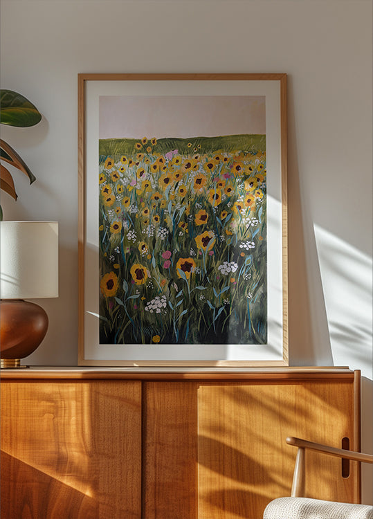 Flower Field Plakat