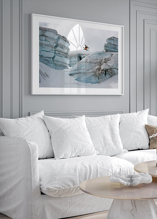 Candide Thovex out of nowhere into nowhere Plakat