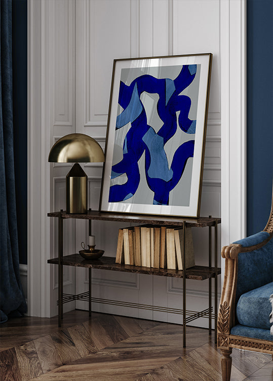 Abstract Brush Strokes 65X Plakat