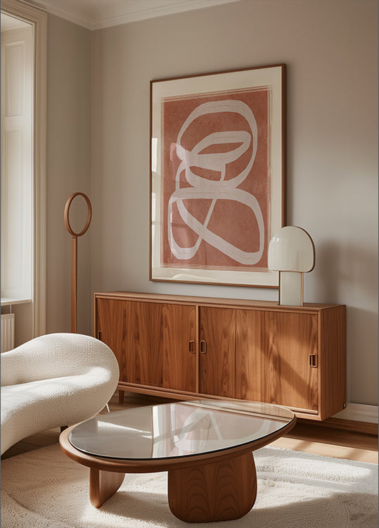 Abstract Flow I Plakat